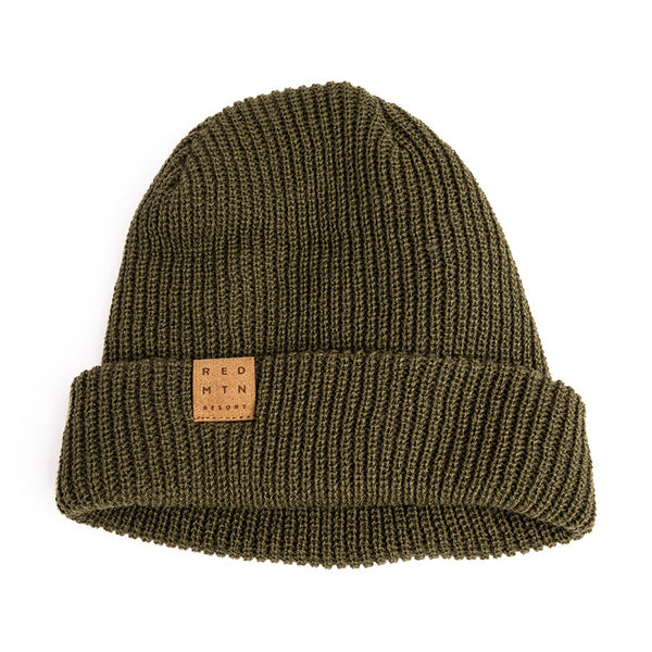 Simple Patch Cuff Beanie - Piste Off Supply Co.
