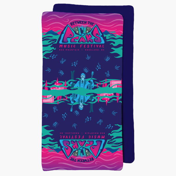 Between The Peaks Micro Mink Fleece Blanket - Piste Off Supply Co.
