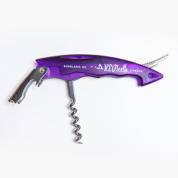 RED Teeth Wine Opener Corkscrew - Piste Off Supply Co.