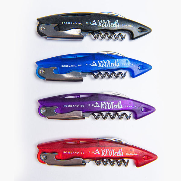 RED Teeth Wine Opener Corkscrew - Piste Off Supply Co.