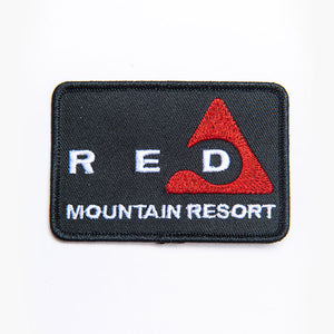 RED Resort Rectangle Patch - Piste Off Supply Co.