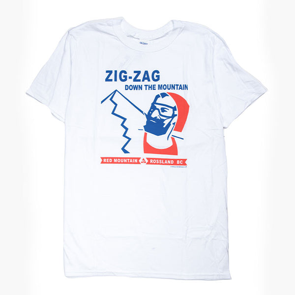 Zig Zag Unisex T-Shirt - Piste Off Supply Co.