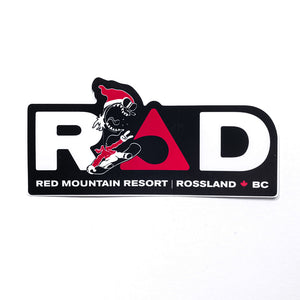 RAD Sticker - Piste Off Supply Co.