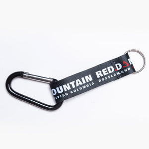 RED Resort Carabiner Keychain - Piste Off Supply Co.